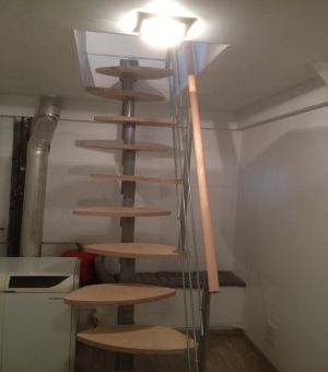 création escalier maison individuelle Montivilliers